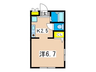 ハイツ荒澤Ⅱの物件間取画像